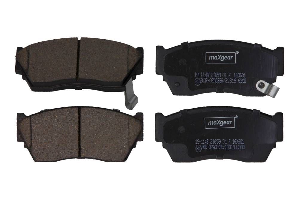 KLOCKI HAMULCOWE PRZÓD NISSAN SUNNY MaXgear 19-1148