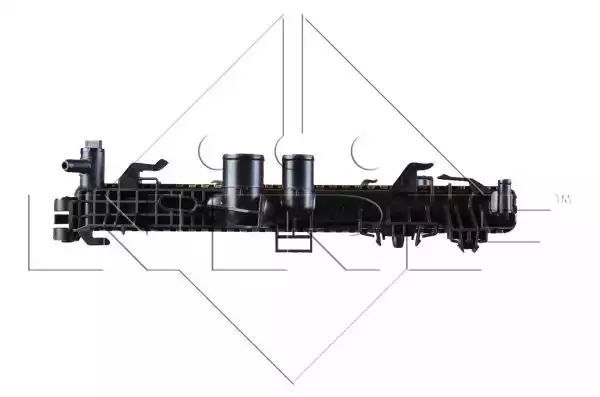 CHŁODNICA DB VITO 2,2CDI 03-08 NRF 53801