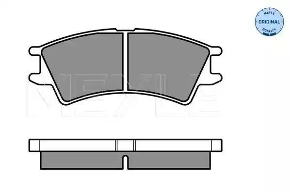 KLOCKI HAMULCOWE PRZÓD HYUNDAI ATOS 98- Z CZUJNIKIEM MEYLE 0252323816/W