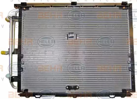 Chłodnica skraplacz klimatyzacji Mercedes W140 C140 Hella 8FC351036691