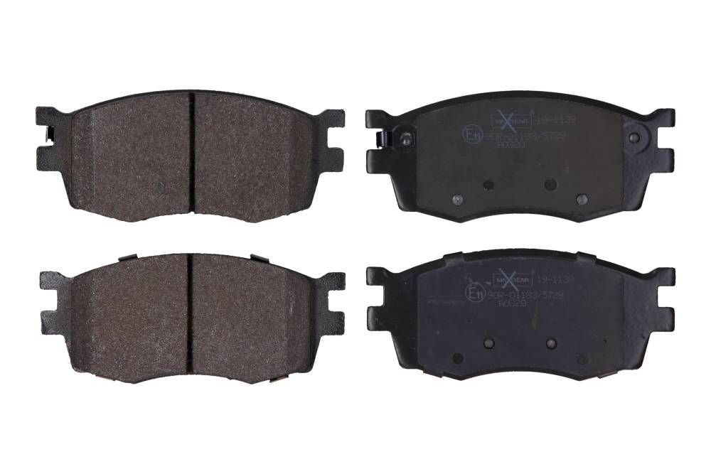 KLOCKI HAMULCOWE PRZÓD HYUNDAI ACCENT KIA RIO 05- MaXgear 19-1139