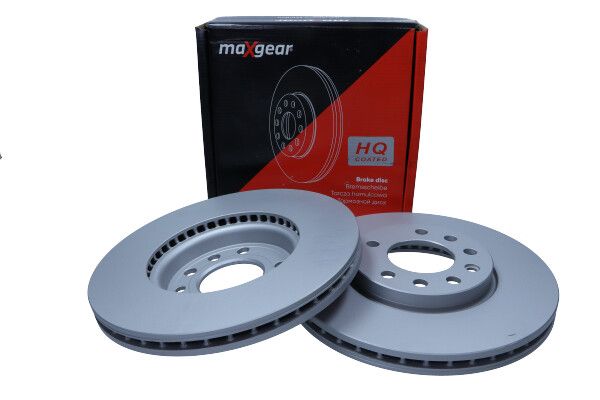 TARCZA HAMULCOWA PRZÓD OPEL VECTRA C 02- 285x25 Z POWŁOKĄ ANTYKOROZYJNĄ MaXgear 19-0812MAX