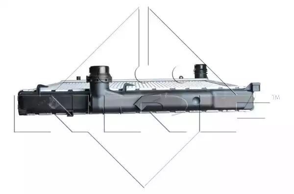 CHŁODNICA BMW E46 316-330 NRF 51577