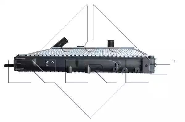 CHŁODNICA RENAULT MEGANE I NRF 509503