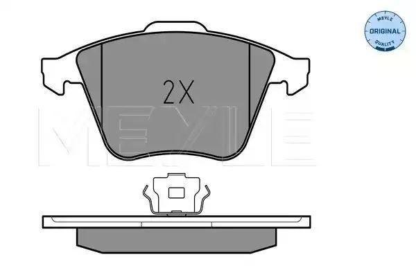 KLOCKI HAMULCOWE PRZÓD VW A4 A6 04- Z CZUJNIKIEM MEYLE 0252395020/W