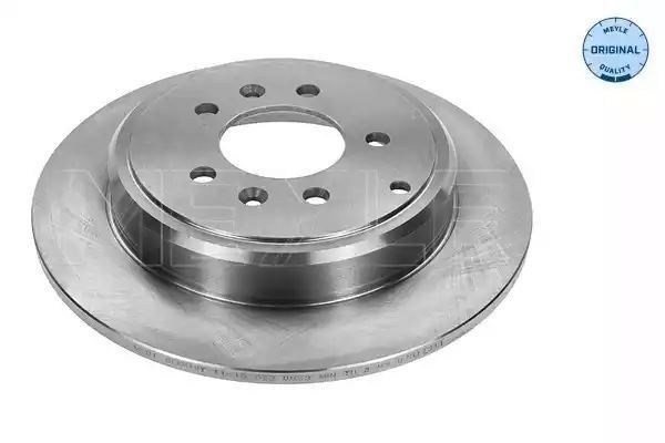 TARCZA HAMULCOWA TYŁ PEUGEOT 607 MEYLE 11155230033