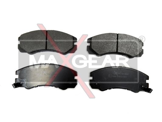 KLOCKI HAMULCOWE PRZÓD OPEL FRONTERA 2,0-2,8 92- ISUZU MaXgear 19-0581