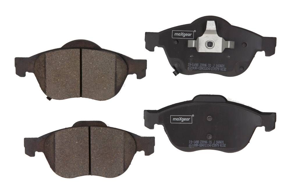 KLOCKI HAMULCOWE PRZÓD TOYOTA AVENSIS 01-03 AVENSIS VERSO 2,0D4D -05 MaXgear 19-1498