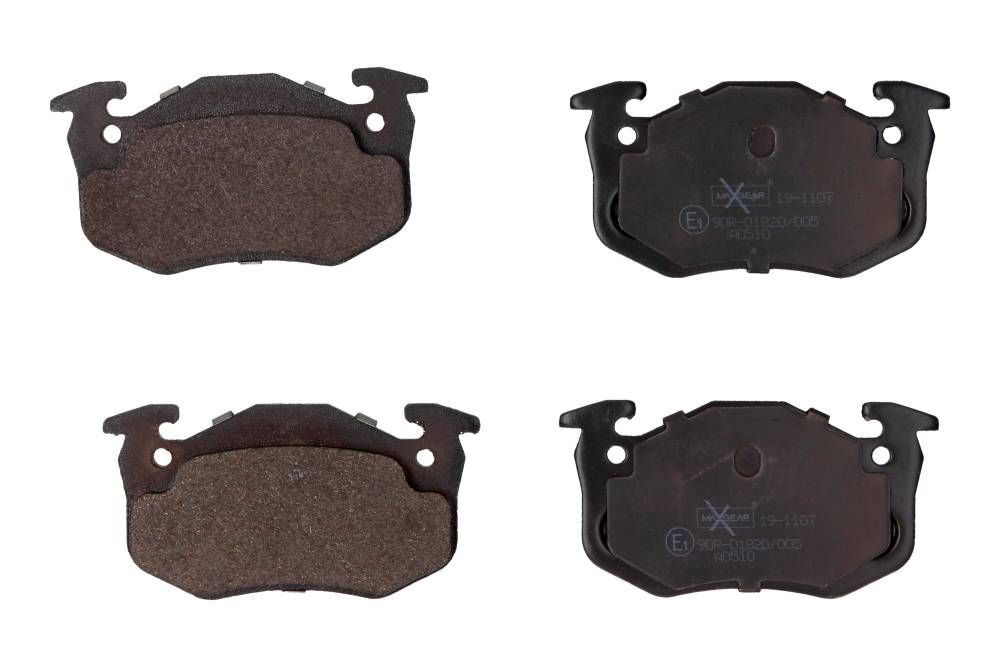 KLOCKI HAMULCOWE TYŁ RENAULT MEGANE CLIO 19/ZX XSARA 206/306 MaXgear 19-1107
