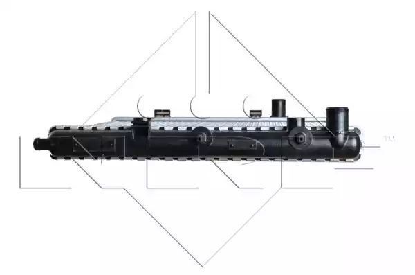 CHŁODNICA CITROEN C3 1,4HDI 02- NRF 50467