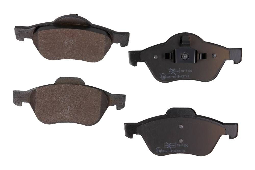 KLOCKI HAMULCOWE PRZÓD RENAULT LAGUNA 01-/07- MaXgear 19-1102