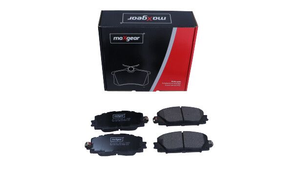 KLOCKI HAMULCOWE PRZÓD TOYOTA YARIS 06- WER. JAP MaXgear 19-1537