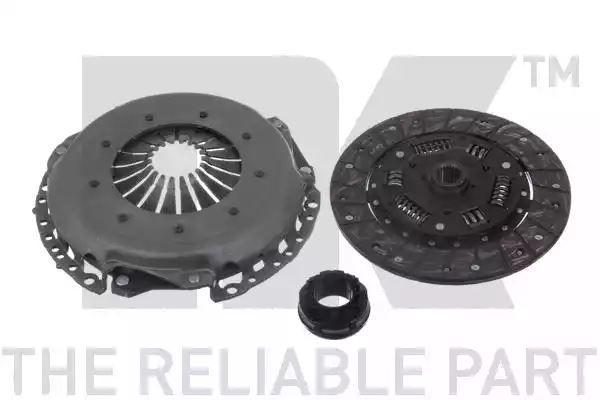 Zestaw sprzęgła VW 228MM Audi 80 2,0B NK Autoparts 134748