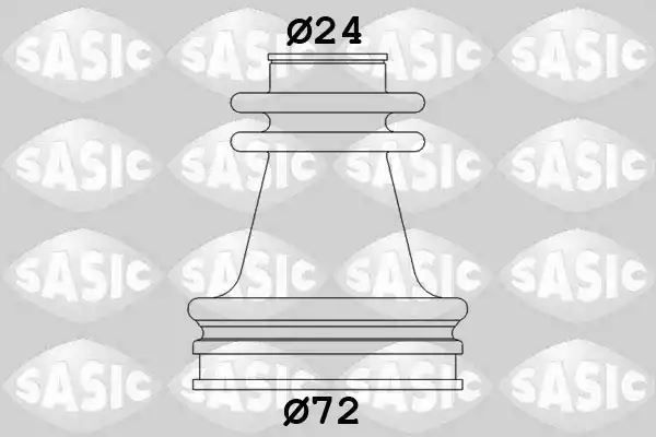Osłona przegubu wewnętrznego Renault CLIO -98 73X27 SASIC 4003462