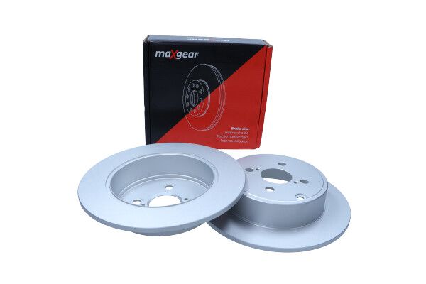 TARCZA HAMULCOWA TYŁ TOYOTA COROLLA 02- Z POWŁOKĄ ANTYKOROZYJNĄ MaXgear 19-0963MAX
