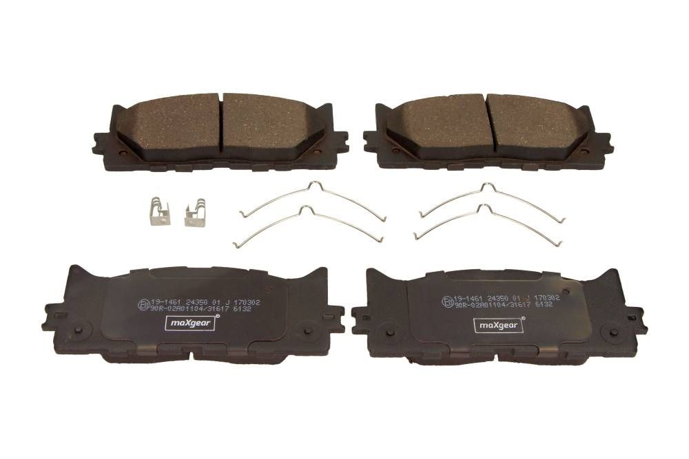 KLOCKI HAMULCOWE PRZÓD TOYOTA CAMRY 06- MaXgear 19-1461