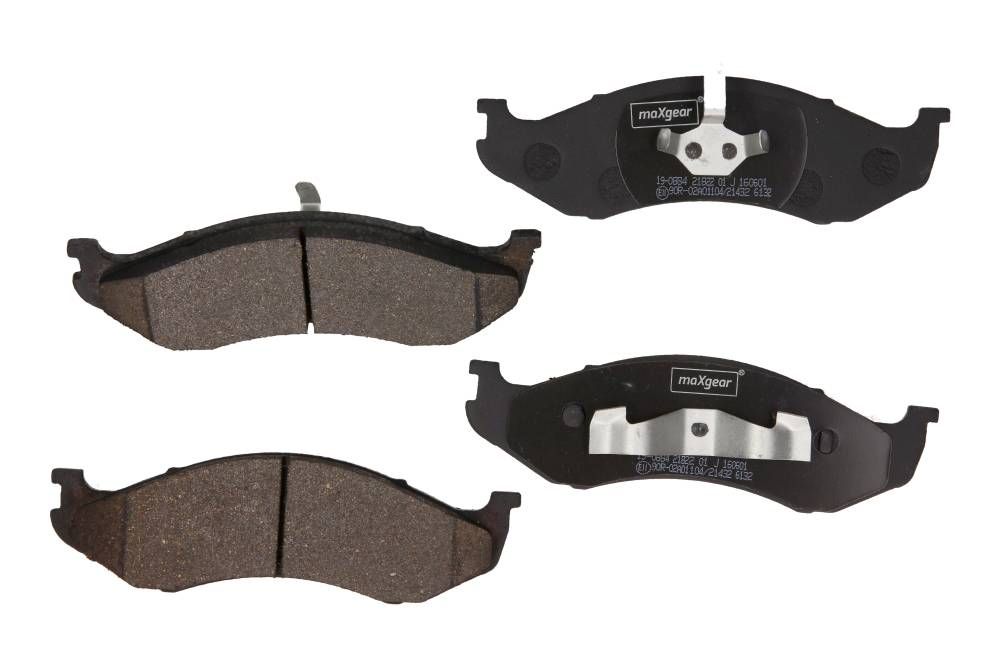 KLOCKI HAMULCOWE PRZÓD KIA CARNIVAL -00 GRAND CHEROKEE -99 MaXgear 19-0884
