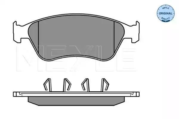 KLOCKI HAMULCOWE PRZÓD VW A8 PHAETON 02- Z CZUJNIKIEM MEYLE 0252389620/W