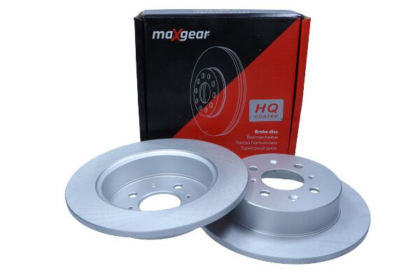 TARCZA HAMULCOWA TYŁ HONDA CIVIC Z POWŁOKĄ ANTYKOROZYJNĄ MaXgear 19-0923MAX