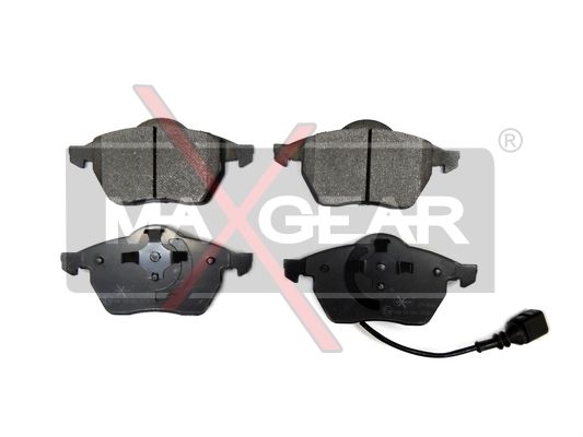 KLOCKI HAMULCOWE PRZÓD BORA 1,9TDI 98- SEAT LEON MaXgear 19-0661