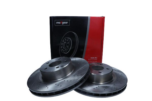 TARCZA HAMULCOWA PRZÓD MERCEDES W220 98- S320-600 wentylowana NIENAWIERCANE 330MM MaXgear 19-1794