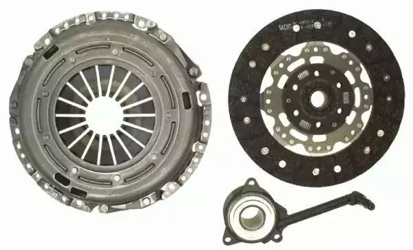 SPRZĘGŁO KPL. VW CADDY/EOS/GOLF/JETTA/PASSAT/TOURAN 2,0 TDI 03- Sachs 3000990081