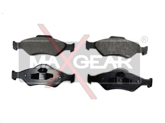 KLOCKI HAMULCOWE PRZÓD FORD FIESTA KA 96- MaXgear 19-0622
