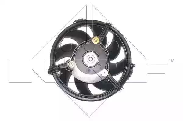 Wentylator chłodnicy VW A6 2,5TDI 2,7B 97- NRF 47207