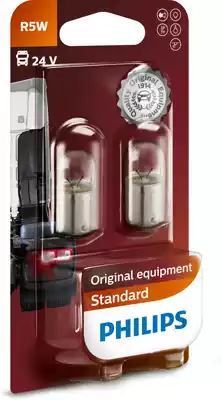 Żarówka R5W 24V 5W BA15S BLISTER 2SZT Philips 13821B2
