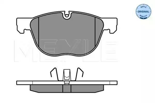 KLOCKI HAMULCOWE PRZÓD BMW E70 E71 X5 X6 3,0-4,8 08- MEYLE 252417019