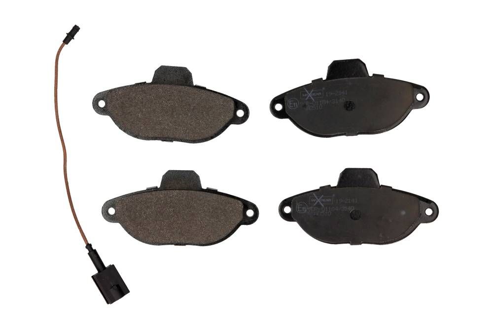 KLOCKI HAMULCOWE PRZÓD FIAT PUNTO SEICENTO 500 KA 1 CZUJNIK MaXgear 19-2141