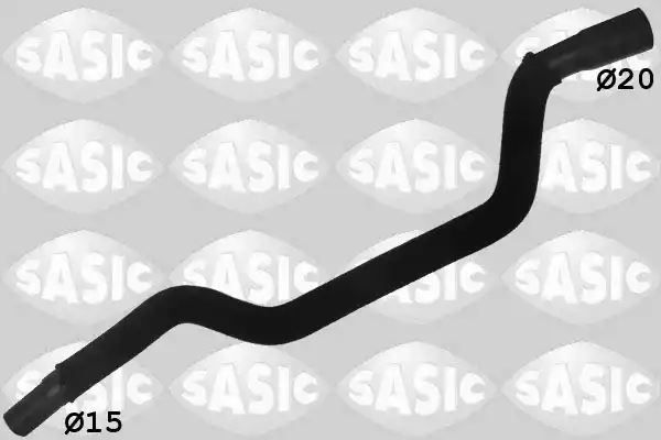 Przewód nagrzewnicy Peugeot 206 206+ SASIC 3400089