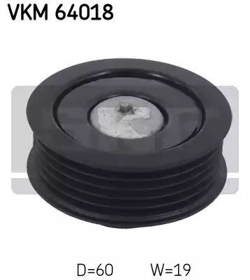 ROLKA PASKA WIELOROWK.  HYUNDAI I30 CRDI 07- SKF VKM64018