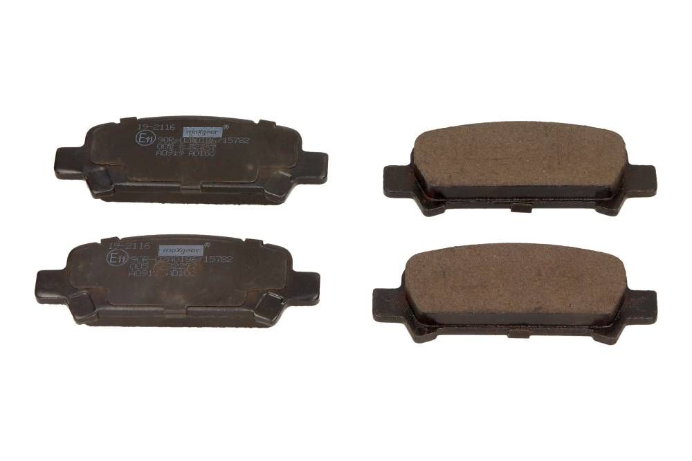 KLOCKI HAMULCOWE TYŁ SUBARU FORESTER IMPREZA 97- MaXgear 19-2116