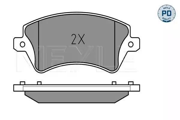 KLOCKI HAMULCOWE PRZÓD TOYOTA COROLLA UK 01- MEYLE 0252376617/PD