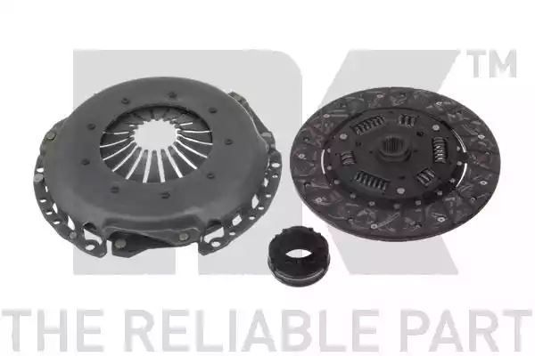 Zestaw sprzęgła VW 228x23 Audi 80 B4  1,9TDI 91- NK Autoparts 134770