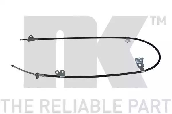 Linka hamulca ręcznego Toyota YARIS 99-05 LE tył HAM.BĘBNOWE  1545 1355  NK Autoparts 9045129