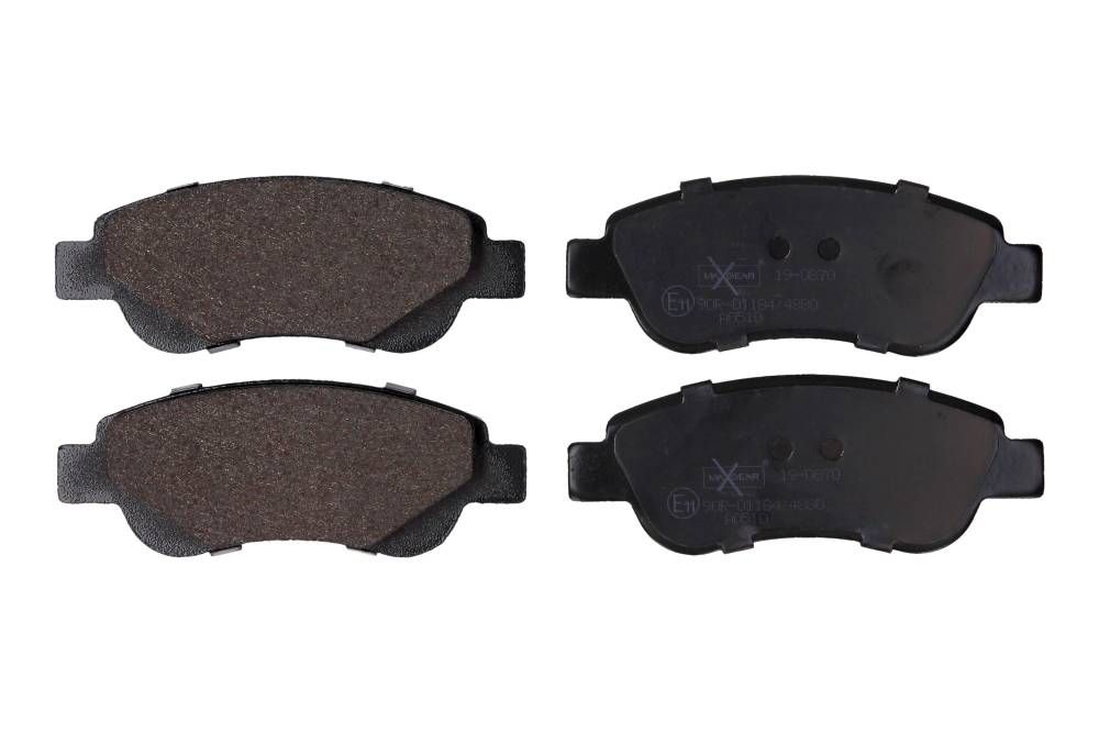 KLOCKI HAMULCOWE PRZÓD CITROEN C1 107 AYGO 05- MaXgear 19-0870