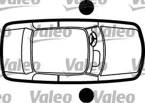 WKŁAD Peugeot ZAMKA 206 2 SZT. 1,6-2,0 98- Valeo 256521