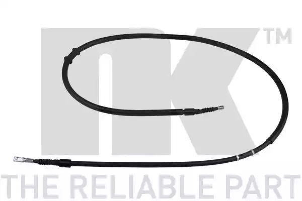 Linka hamulca ręcznego Audi 80 91-96 LE PR tył  TARCZE  NK Autoparts 904765