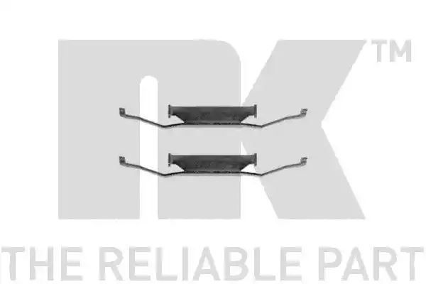 Zestaw instalacyjny klocków hamulcowych BMW P. E28 518-538 NK Autoparts 7915054