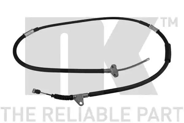 Linka hamulca ręcznego Toyota AVENSIS 97-03 PR tył BĘBNY  1760 1493  NK Autoparts 9045126