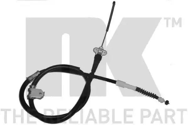 Linka hamulca ręcznego Toyota CELICA 85-89 LE tył  1582 1197  NK Autoparts 904574