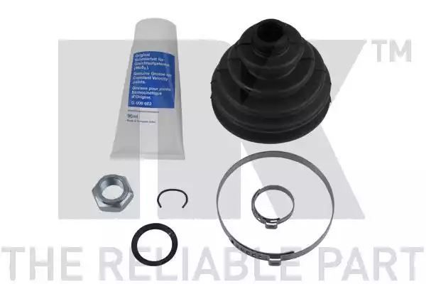 Osłona przegubu zewnętrznego 1,8-2,0 Audi 80 90 86- KPL NK Autoparts 524711