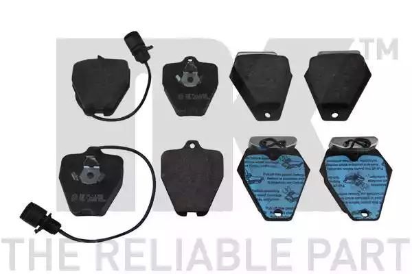 Klocki hamulcowe przód A8 QUATTRO  8SZT  NK Autoparts 224744