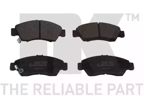 Klocki hamulcowe przód Honda CIVIC 91- NK Autoparts 222625