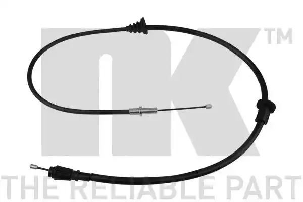 Linka hamulca ręcznego Volvo S70 V70 97-00 LE PR tył  1670 1480  NK Autoparts 904831
