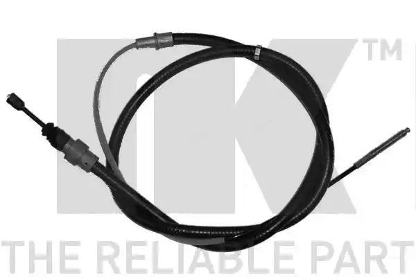 Linka hamulca ręcznego LUPO 98-05 LE PR tył HAM.TARCZOWE  1505 970  NK Autoparts 904785