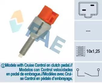 Włącznik świateł STOP Rover 1,4-2,5B 400 800 FAE 24630