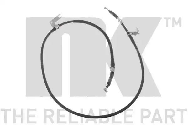 Linka hamulca ręcznego Mazda 323 626 97-04 PR tył  1715 1500  NK Autoparts 903258